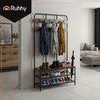 Ruhhy, regał stojący z wieszakiem, 182 cm