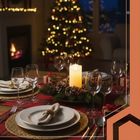 Ruhhy, świeczka, wkład LED, 12,5-5 cm, 1 szt.