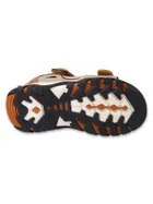 Sandały chłopięce, brązowe, skórzana wkładka, Befado