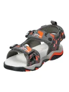 Sandały chłopięce, szare, American Club