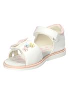 Sandały dziewczęce, białe, American Club