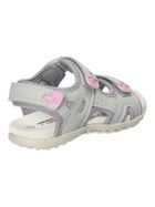 Sandały dziewczęce, szare, American Club