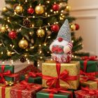 Saska Garden, skrzat, gnom dekoracyjny, szary, 15 cm