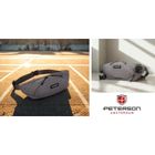 Saszetka na biodro, nerka, ciemnoszara, Peterson