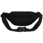Saszetka na biodro, nerka, czarna, Peterson
