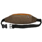 Saszetka na biodro, nerka, zielono-brązowa, Loren