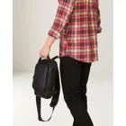 Saszetka na ramię, czarna, skórzana, Rovicky