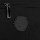 Saszetka sportowa, czarna, Peterson