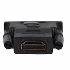 Savio, adapter, cl-21, HDMI F - DVI-D M, czarny