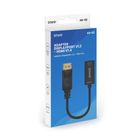 Savio, adapter, DISPLAYPORT (M) V1.2 - HDMI A (F) V1.4, 4K, AK-62
