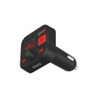 Savio, transmiter FM z wyświetlaczem, ładowarka, bluetooth
