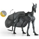 Schleich, Harry Potter, Testral, skrzydlaty koń, figurka, 13996