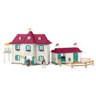Schleich, Horse Club, Posiadłość wiejska i stadnina koni w Lakeside, zestaw, 42706