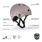 Scoot & Ride, kask ochronny, Brown Lines, rozmiar 45-51 cm