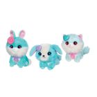 Scruff a Luvs, zwierzaczek kudłaczek, maskotka do kąpania, niebieski, 1 szt.