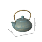 Secret de Gourmet, Jade, żeliwny czajnik do herbaty, 800 ml