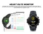 Senbono, Smartwatch D13 Smart, 1,3 IPS HD 240*240, wodoszczelny, IP68, pomiar tętna + tryb Sport + SMS