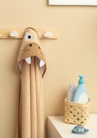 Sensillo, Water Friends, okrycie kąpielowe, mors, beige, 100-100 cm