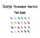 Sharpie, Fine, marker, czerwony