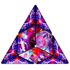 Shashibo, kostka magnetyczna, łamigłówka, Fire Goddness