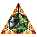 Shashibo, kostka magnetyczna, łamigłówka, Forest