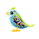 Silverlit, DigiBird, ćwierkający ptaszek, zabawka interaktywna, Blue
