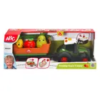 Simba, ABC, Freddy Fruit Fendt, Owocowy traktor z przyczepą, pojazd, światło i dźwięk, 30 cm