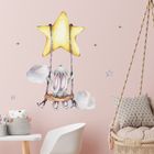 Sipo, naklejki na ścianę do pokoju dziecięcego, Zajączek na huśtawce