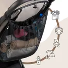 Sipo, siatkowy organizer do wózka, torba do przechowywania XL