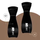 Sipo, zestaw uniwersalnych klipsów do wózka, czarne, 2 szt.