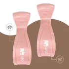 Sipo, zestaw uniwersalnych klipsów do wózka, różowe, 2 szt.