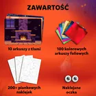 Skillmatics, Foil Fun, Upiorna Zabawa, zestaw artystyczny