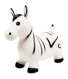 Small Foot, zebra, gumowy skoczek
