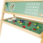 Smiki, drewniana tablica do rysowania z akcesoriami
