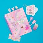 Smiki, Kawaii, notes, zestaw z akcesoriami