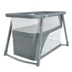 Smiki, łóżeczko turystyczne 3w1, szare