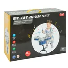 Smiki, perkusja z 3 bębnami i krzesełkiem