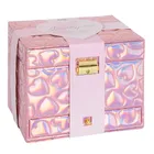 Smiki, Serduszka, szkatułka na biżuterię, różowa