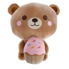 Smiki, Yummymals, Miś z babeczką, maskotka, 30 cm