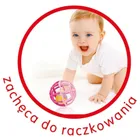 Smily Play, Świecąca piłeczka, grzechotka, różowa