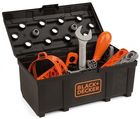 Smoby, Black&Decker, ciężarówka z walizką z narzędziami 2w1