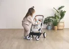 Smoby, Maxi Cosi, spacerówka dla lalek bliźniąt, beżowa
