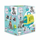 Smoby, miauczący kot interaktywny + kontener 2w1