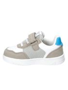 Sneakersy chłopięce, szare, skórzana wkładka, American Club