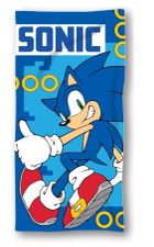 Sonic the Hedgehog, ręcznik bawełniany, 70-140 cm