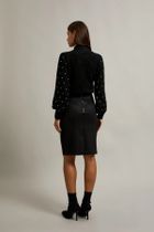 Spódnica damska, czarna, Moodo