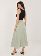 Spódnica damska, khaki, Italy Moda