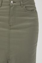 Spódnica damska, khaki, Moodo