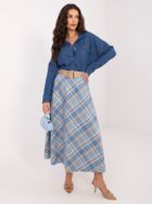 Spódnica damska, niebieska, Italy Moda