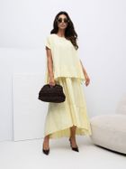 Spódnica damska, żółta, Italy Moda